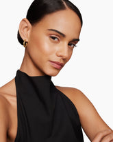 Cablespira® Hoop Earrings in 18K Yellow Gold, 3/4in